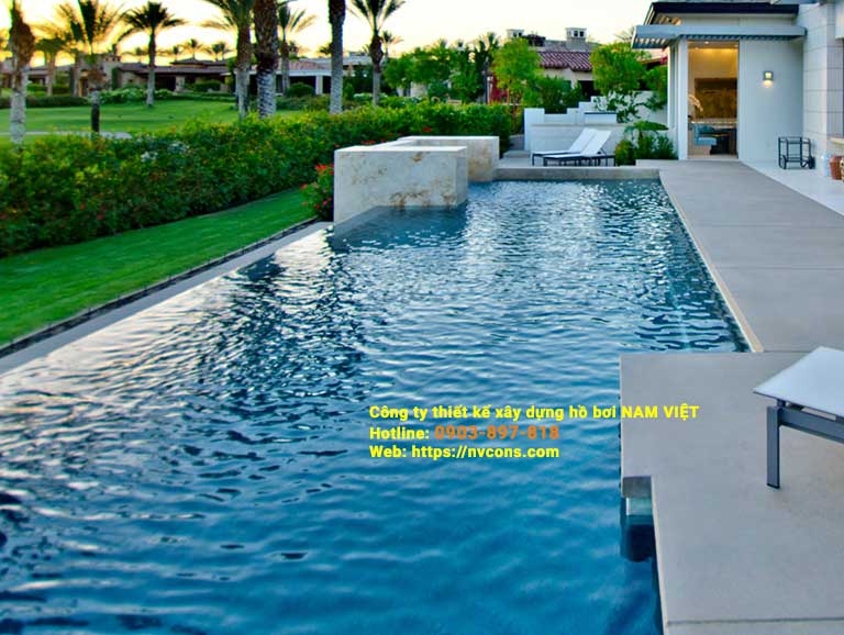 mẫu thiết kế bể bơi homestay swimming pools designs