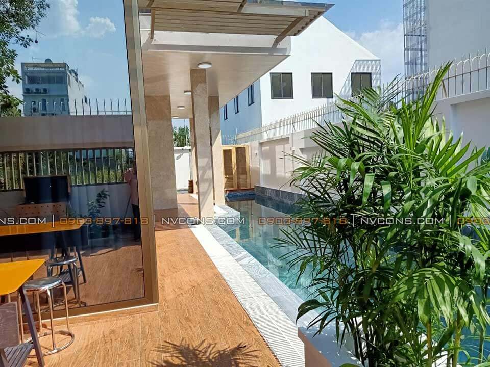 giá thiết kế thi công hồ bơi gia đình tại Phạm Hùng Bình Chánh