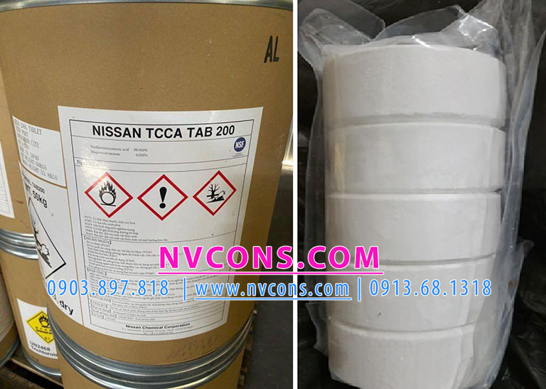 Clo viên hồ bơi Nissan Nhật Bản ngoài xử lý hồ bơi còn dùng ở vấn đề khác