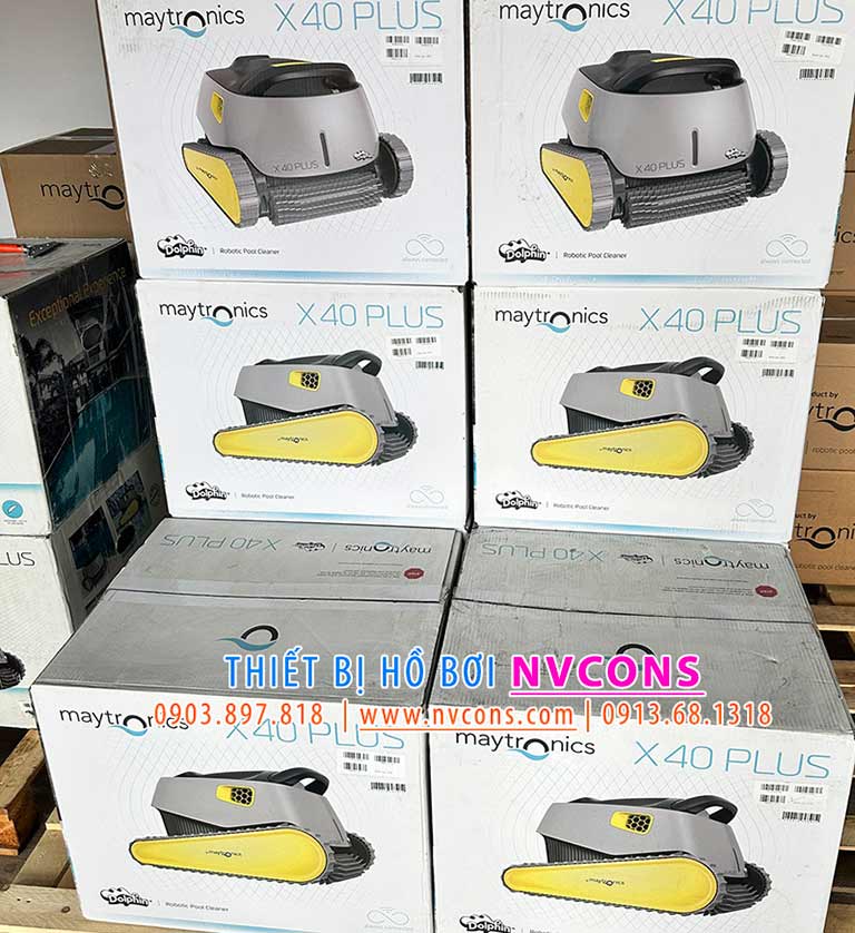 NVcons là đơn vị cung cấp và phân phối thiết bị robot hút cặn vệ sinh hồ bơi Dolphin