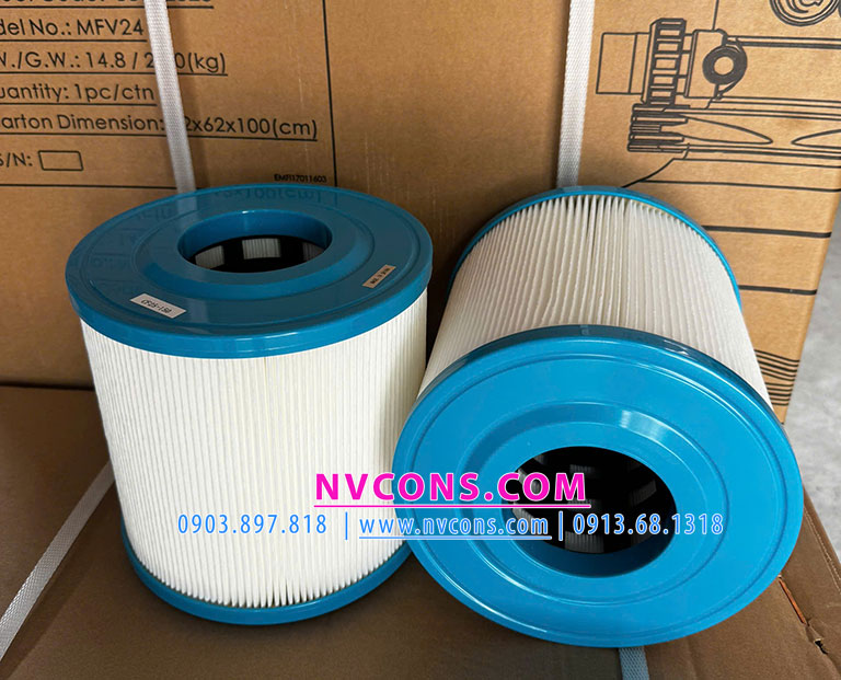 Nvcons cung cấp lõi lọc giấy Emaux CF25 cho bể sục và hồ cảnh
