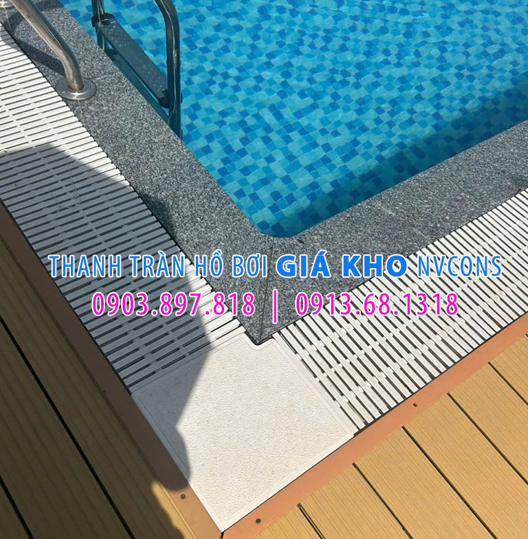 Cung cấp thanh thoát tràn bể bơi nhựa ABS giá tốt