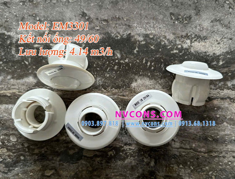 Đầu trả nước sạch bể bơi Emaux EM3301 giá tốt