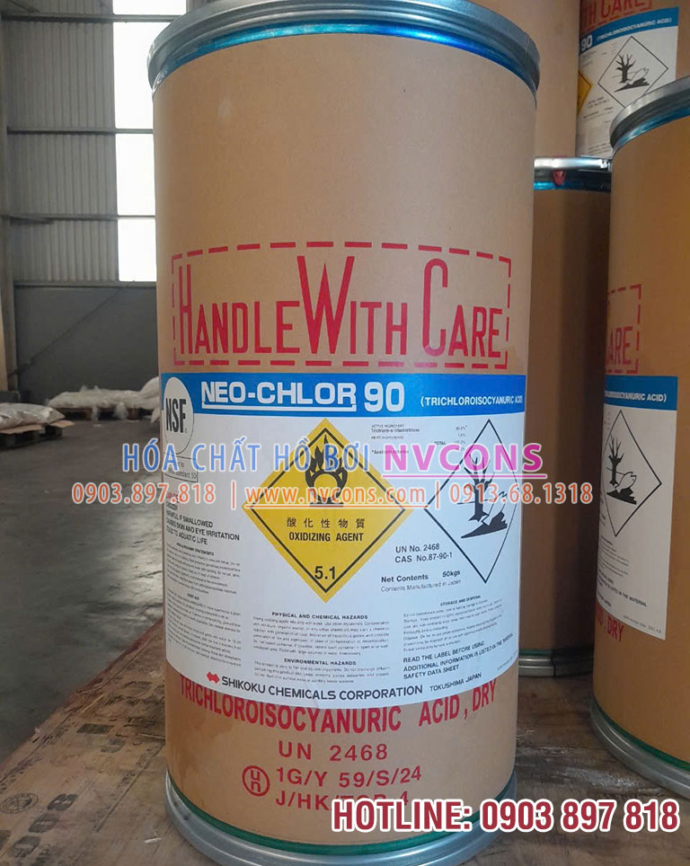 Đơn vị phân phối clo viên Nhật chính hãng