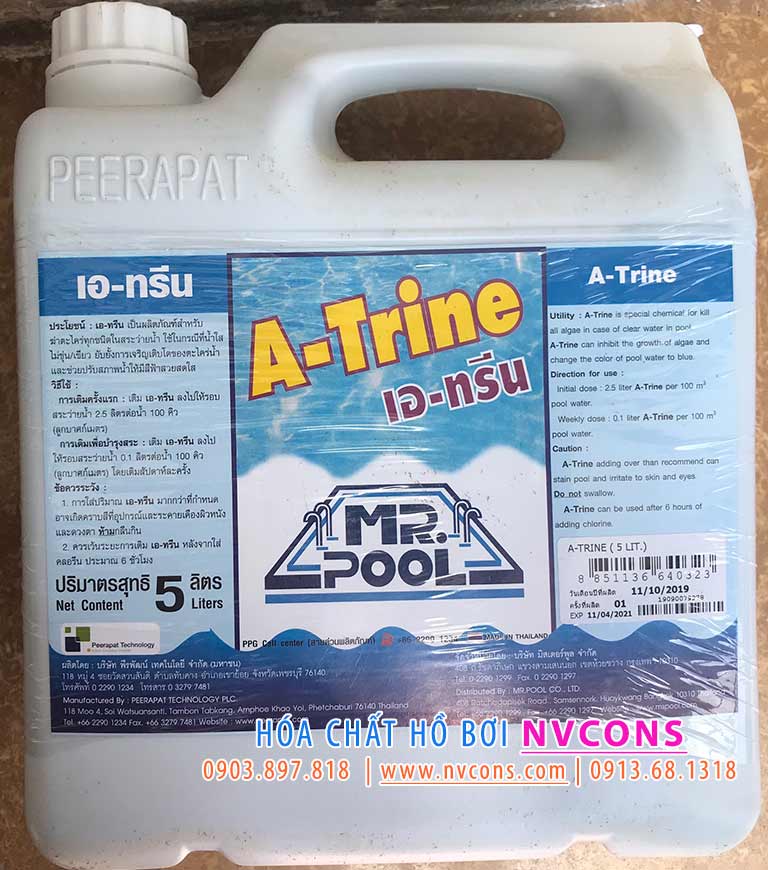 A-trine Thái Lan là một sản phẩm trị rêu phổ biến tại thị trường Việt Nam