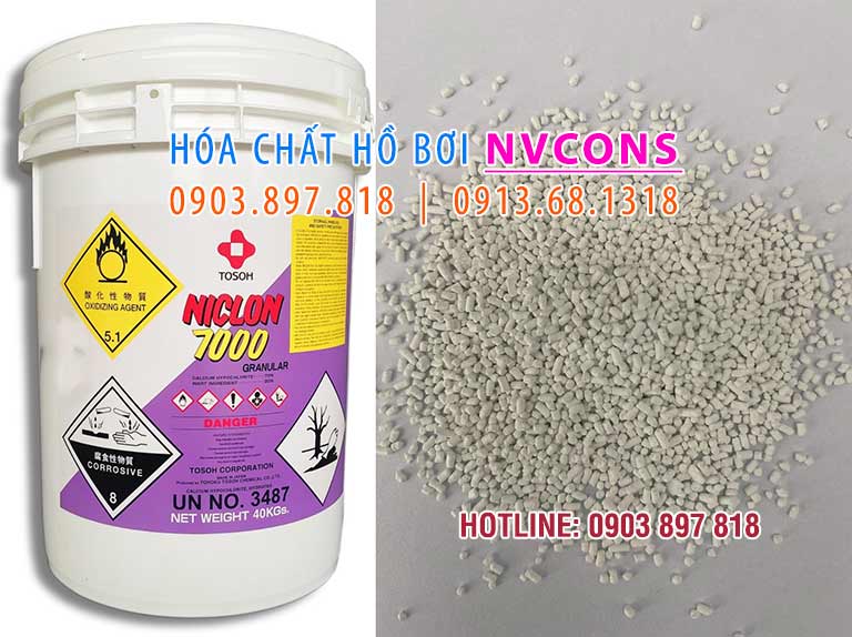 Hóa chất Niclon 7000 dạng hạt Nhật Bản được cung cấp bởi NVCONS