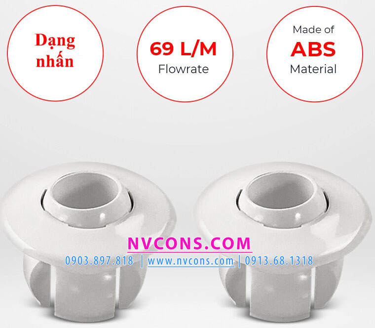 Mắt trả nước Emaux EM3301 phổ biến dễ sử dụng và bảo trì thay thế