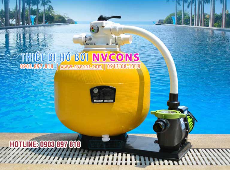 NVCONS là đơn vị phân phối thiết bị bình lọc cát hồ bơi giá tốt như Emaux, Waterco...
