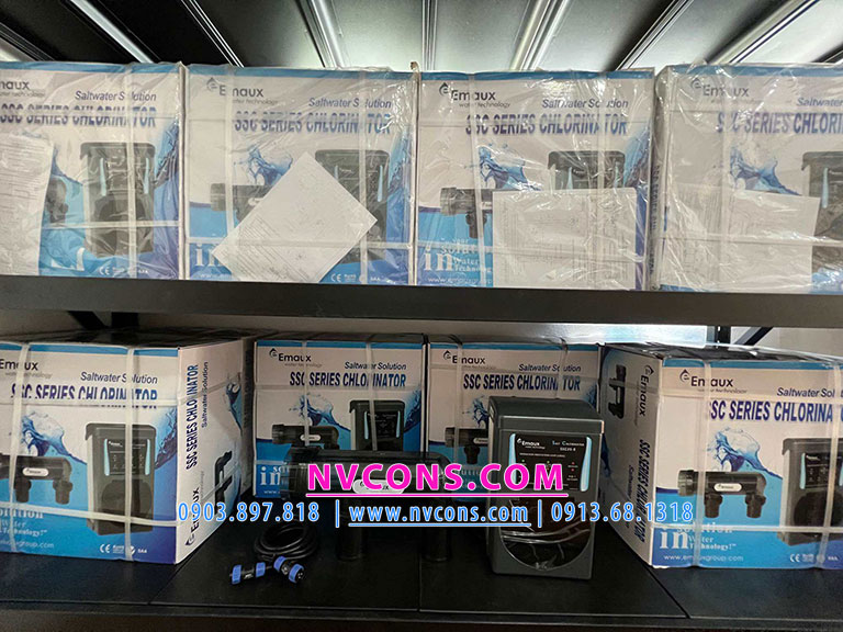 Phân phối và lắp đặt thiết bị điện phân muối Emaux