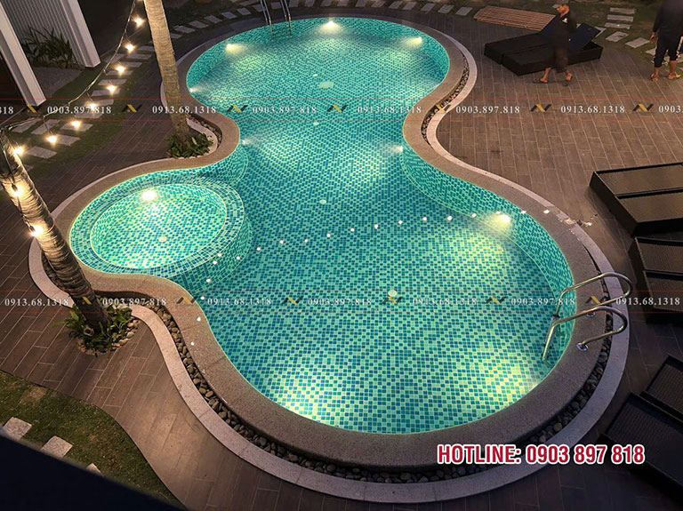 Thi công hồ bơi gia đình tại Mũi Né Phan Thiết có chi phí như thế nào